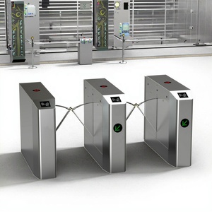 Produttore Cartoon sicurezza HDPE Flap cancello tornello sistema di controllo di accesso con riconoscimento facciale e RFID per la barriera della metropolitana - Product Image 3