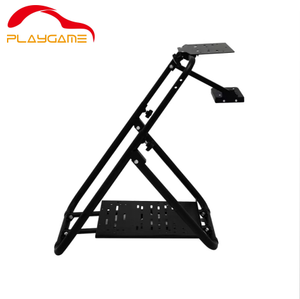 &quot;X&quot; FRAME Racing Simulator Racing Wheel Stand Steering Wheel Stand Foldable Tilt-Adjustable Wheel Stand - Product Image 3