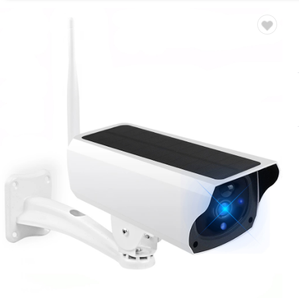 Cámara tipo bala CCTV IP inalámbrica de 2MP, Audio bidireccional con energía solar, visión nocturna, detección de movimiento, batería, cámara de red de seguridad - Product Image 1