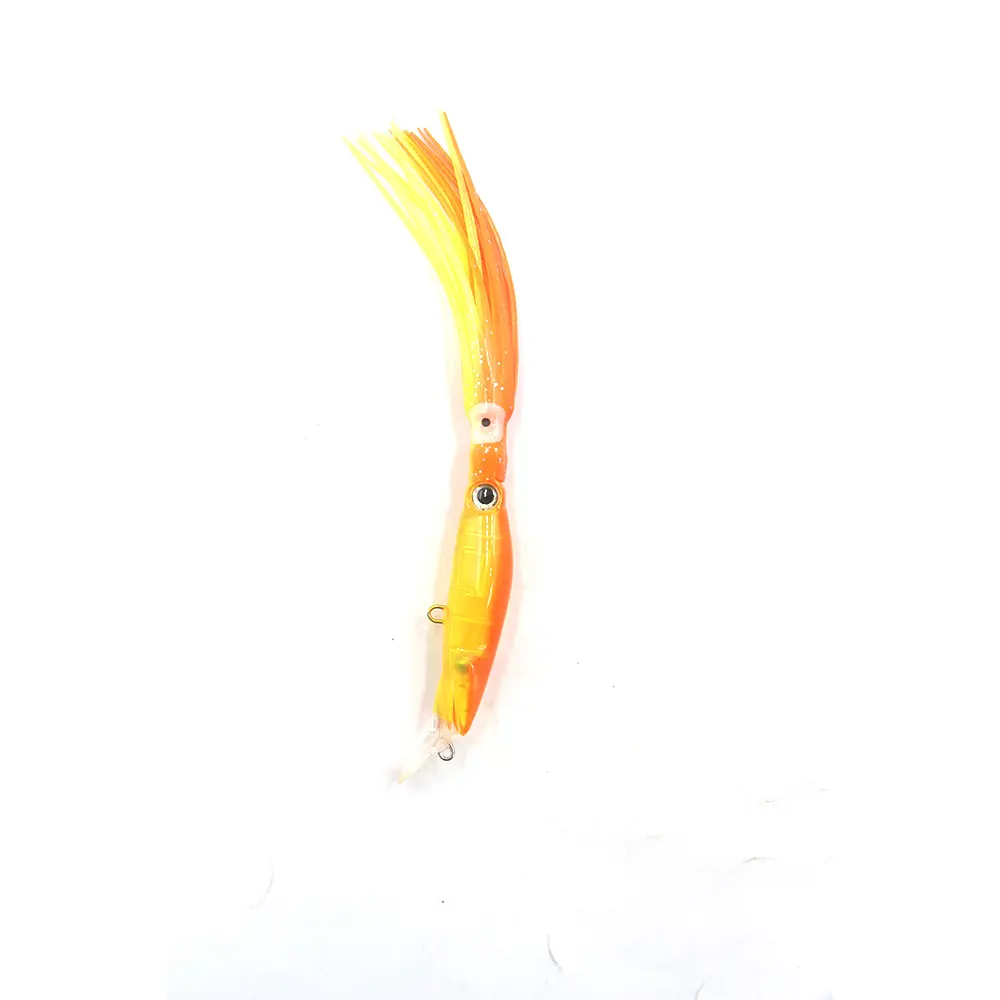 오징어 지그 후크 하드 낚시 미끼 3D 눈 가짜 새우 글로우 미끼 문어 오징어 물고기 후크 플라스틱 스커트
