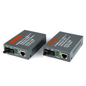 HTB-3100B-25km High Quality Fiber Media Converter <strong>B</strong> End One 10/100M Ethernet External Single-Mode Single-Fiber Transceiver IP - Product Image 1