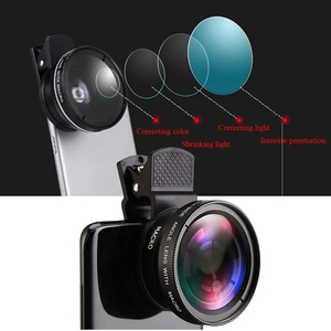 Zoom 0.45X 2 1 makro geniş açı cep telefonu kamera Lens - Product Image 2