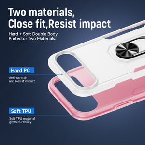 IPhone 17 için 2025 yeni Model zırh zırh hava iki-in-one anti-sonbahar cep telefonu kılıfı halka tutucu ile telefon tutamağı için Apple kılıf - Product Image 4