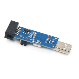 1Set USBASP USBISP AVR <strong>Programmer</strong> USB <strong>ATMEGA8</strong> ATMEGA128 ATtiny/CAN/PWM 10Pin Wire Module DIY + 10Pin To 6 Pin Adapter Board