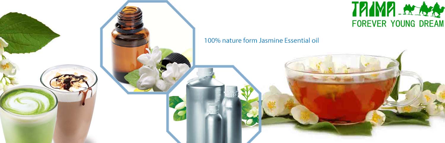 Huile essentielle de jasmin pure à 100% qualité alimentaire pour le thé 0