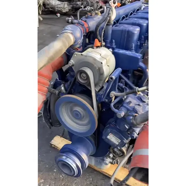 howo 6x4 Traktor Lastkraftwagen Dieselmotor gebraucht Marine wd 615 weichai Motor