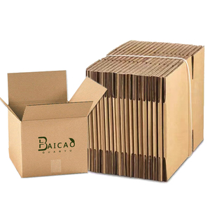 กล่องกระดาษแข็งแข็งแรงรีไซเคิลกล่องกระดาษลูกฟูกส่งเมลย้ายกล่องกระดาษแข็ง - Product Image 1