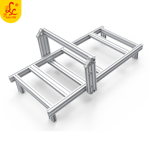 Custom Machine <strong>Frames</strong> CNC Framing for Lean Production, Framing for Enclosure, Safety Guarding <strong>Frame</strong> Aluminium Profile <strong>Frame</strong> - Product Image 2