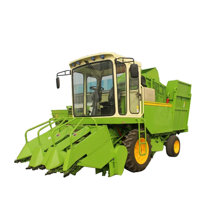 Adjustable Peeling Roller small Harvest Machine Corn Combine Harvest