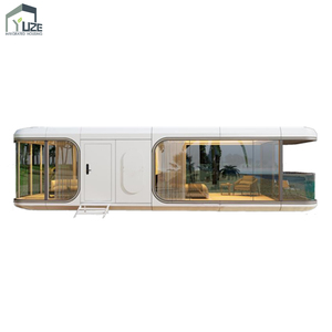 Sang Trọng Futurstic Cắm Trại Nhà Đúc Sẵn Ngoài Trời Sinh Thái Không Gian Viên Nang Nhà Khách Sạn Cho Mùa Đông - Product Image 4