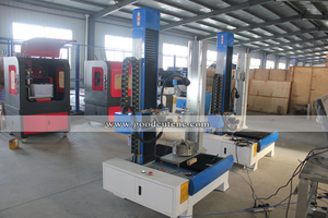 Max longitud de trabajo de 900mm tipo vertical 4 eje giratorio de enrutador cnc vertical para artware - Product Image 6