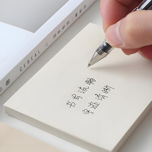 定制品牌不干胶纸书桌记事本印刷带有工作标志的促销帖子便笺 - Product Image 1