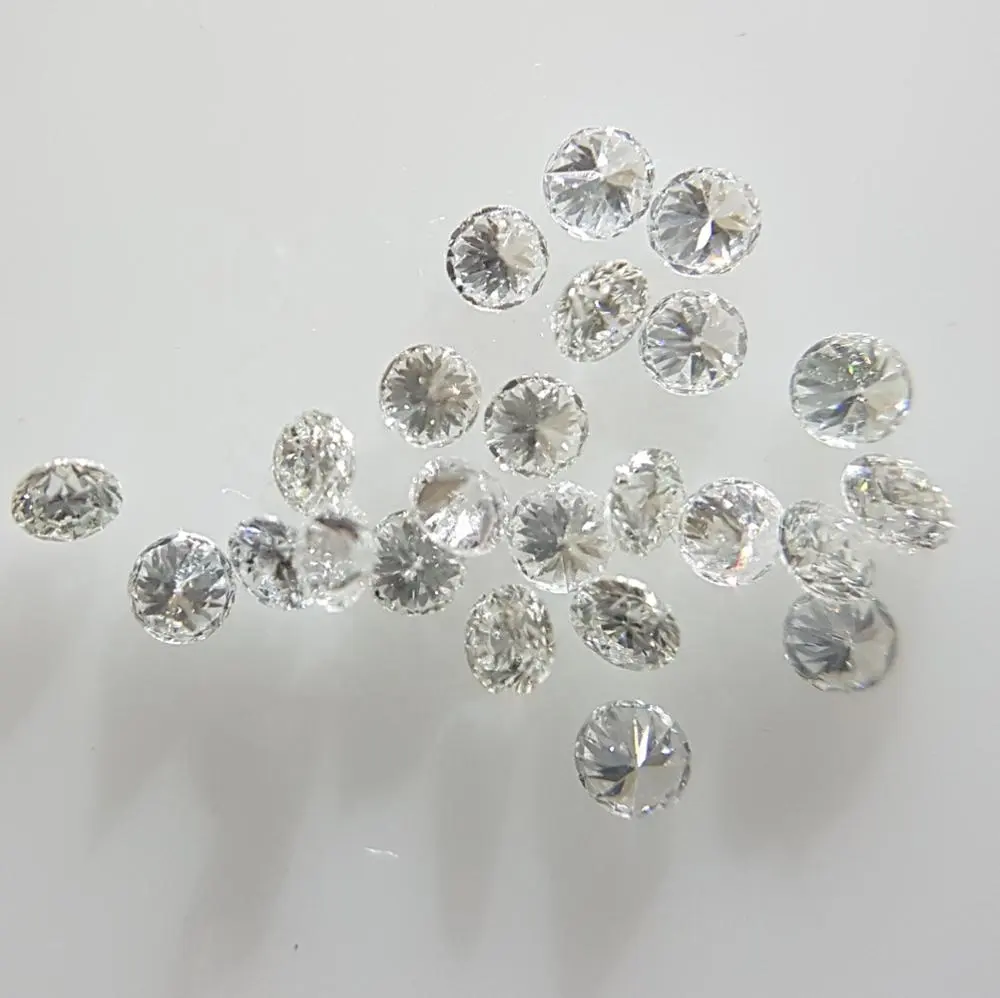 3.1ミリメートル11 Pointer Natural Loose Diamond From India VS Clarity F Color White Shade Clean 1ct Lot