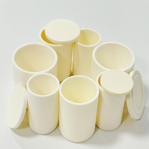 50毫升100毫升150毫升高温耐火99.7% 氧化铝刚玉坩埚熔炼 - Product Image 2