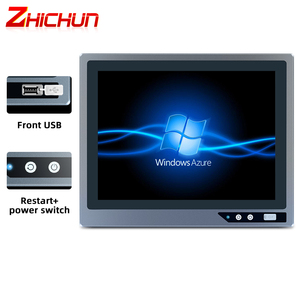 Interruptor USB frontal Botón de reinicio Diseño Panel industrial PC Máquina de automatización Pantalla Tableta resistente - Product Image 2
