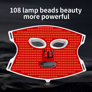 7-Color LED Silicon Beauty Mask <strong>Infrared</strong> Photon Technology 630nm Red Light Photon Therapy Soft Medical Silicone Handheld Mask - Product Image 2