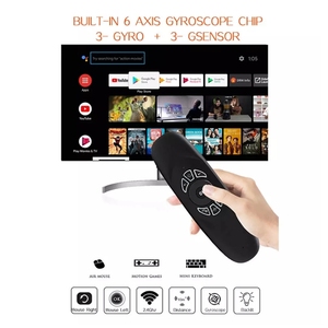 Auf lager C120 hintergrundbeleuchtete Air Mouse 2.4G kabellos wiederaufladbar 7 Farben Mini Tastatur universelle Fernbedienung für Android TV BOX - Product Image 6