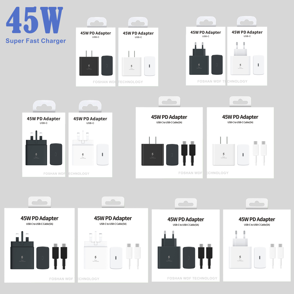 AAAA 45w charger+cable+box