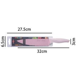 Couteau de chef rose