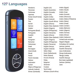 V10 Business <strong>Language</strong> Translator with Touch Screen and Smart Voice 107 <strong>Languages</strong> WiFi Enabled Android <strong>Operation</strong> <strong>System</strong> - Product Image 6
