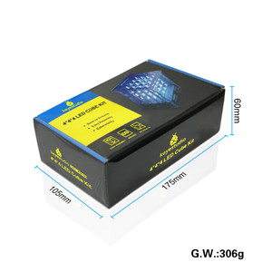 Keyestudio 4x4x4 RGB LED cubo Kit elettronico per Arduino Starter Kit di controllo vocale di supporto C ++/gratta e vinci programmazione