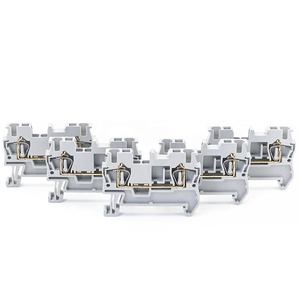 ST2.5 24-12AWG Alimentación a través de cable de enchufe rápido Conector de cable Conexión eléctrica sin tornillos Resorte Din Rail Terminal Blocks - Product Image 3