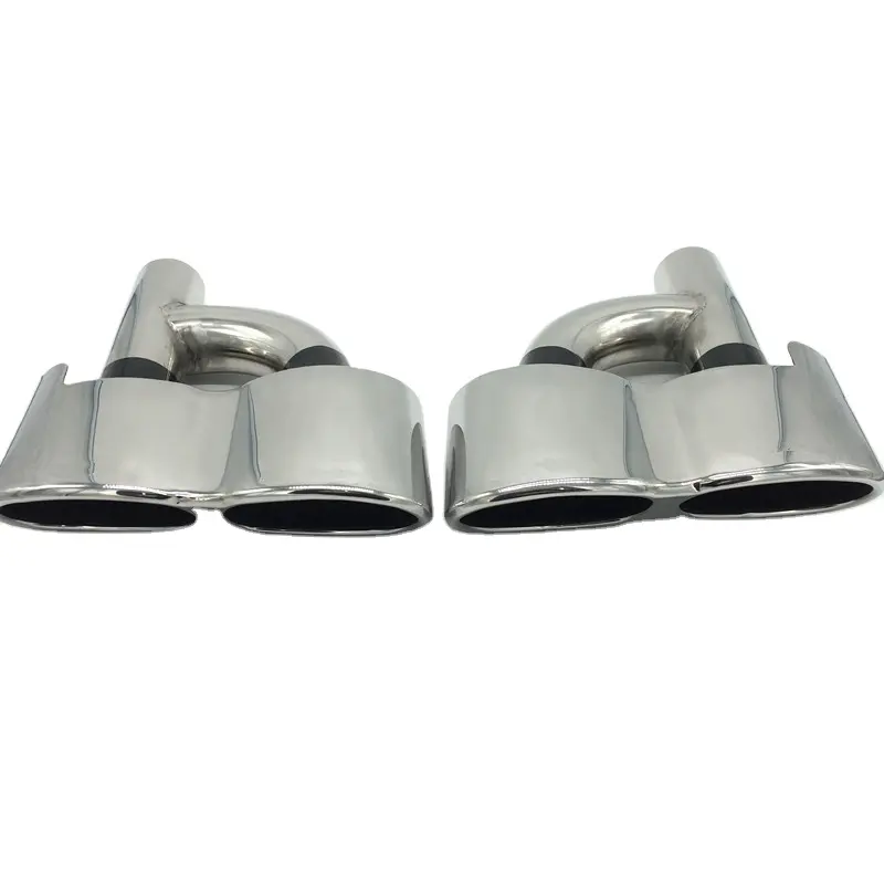 Pontas de escape de aço inoxidável para peças automotivas para BENZ W221/S65