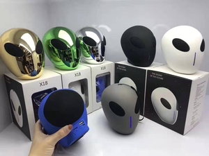 Altavoz inalámbrico con personalidad OEM de fábrica X18, altavoz portátil resistente al agua con pantalla de luz integrada, altavoz para fiestas, sistema de cine en casa - Product Image 2