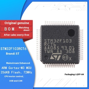 Original STM32 Serie STM32F103RCT6 32-Bit für ARM Cortex-M3 Mikro controller LQFP-64 Original IC Electronic Components - Product Image 2