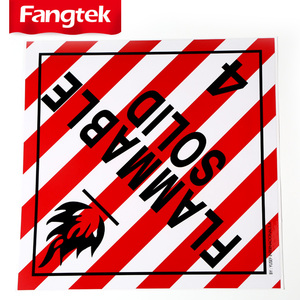Fragile This Side <strong>up</strong> Label Red Arrow Symbol <strong>Adhesive</strong> Great for Shipping, Warning, Moving - Product Image 6