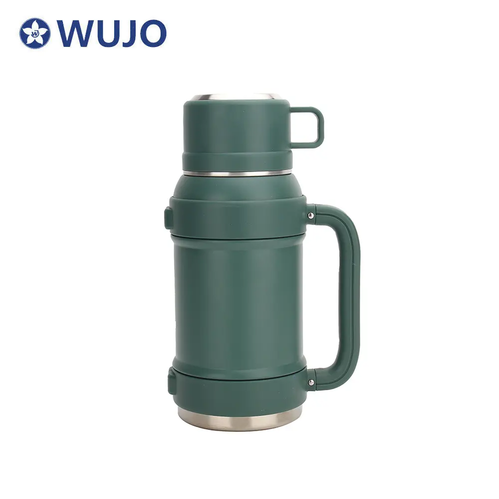 1L 1.5L 2L water bottle camping food termos vacuum insulated double wall stainless steel thermos / vacuum flask factory