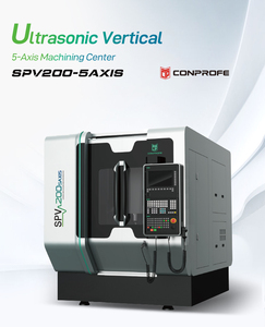 Conprofe SPV200 5 CNC eksenli freze makinesi 5 eksenli bağlantı ultrasonik işleme merkezi - Product Image 5