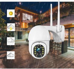 Full HD 1080P cámara IP WiFi inalámbrico de PTZ al aire libre de la velocidad de la cámara CCTV de la bóveda de seguridad App yoosee apoyo dos audio - Product Image 2