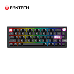 FANTECH MK920 <strong>Mechanical</strong> <strong>Keyboard</strong> Tri-Mode Connection ARGB Anti Ghosting Multifunction Encoder Programmable Gaming <strong>Keyboard</strong> - Product Image 1