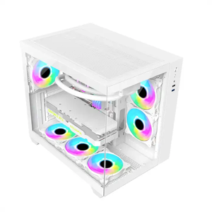 Crystal <strong>Pc</strong> Cases Sea View Gaming Case <strong>Pc</strong> Computer Cases with Tempered Glass AUDIO Plastic Hard <strong>Cover</strong>
