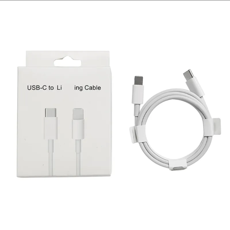 Câble blanc C-8pin avec boîte