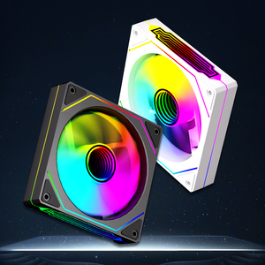 ZeroMaster 120mm RGB Splicing Fan Set <strong>Big</strong> Mirror Design DC Fans &amp; CPU Cooler for <strong>PC</strong> <strong>Case</strong> &amp; Cooling Product - Product Image 6