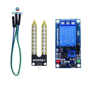5V 12V soil humidity <strong>sensor</strong> relay <strong>control</strong> <strong>module</strong> is lower than the humidity start switch for automatic watering - Product Image 5