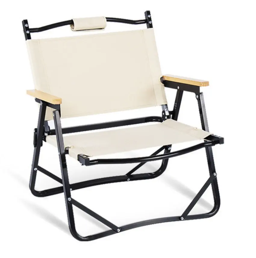 Cadeira de acampamento Moon com apoio de braço cadeira de acampamento para praia Kermit para festa com Parque