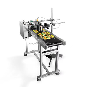 Kleiner automatischer Tinten strahl drucker Fabrik Produktions linie Druck datum Markierung Intelligente Chargencode-Codier maschine - Product Image 1