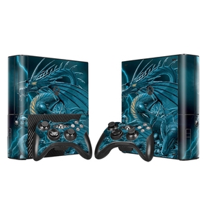 Xbox 360 Eコンソールコントローラー用ビニールスキンステッカーXboxカスタムデザイン - Product Image 3