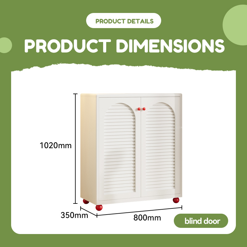 White Louvered Door