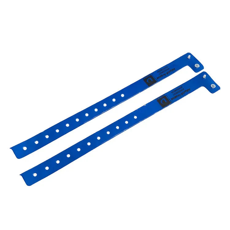 Bracelet en PVC réglable de fabricant chinois bracelet en plastique étanche personnalisé pour les événements