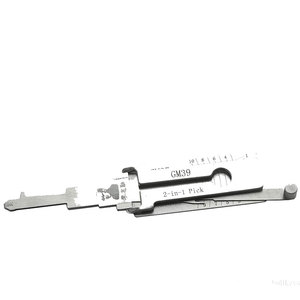 Lishi เครื่องมือล็อคอัตโนมัติ2in1 GM39,อุปกรณ์ถอดรหัสและเลือกล็อกกุญแจรถเครื่องมือ Locksmith ใช้กับอุปกรณ์ GM Buick - Product Image 1