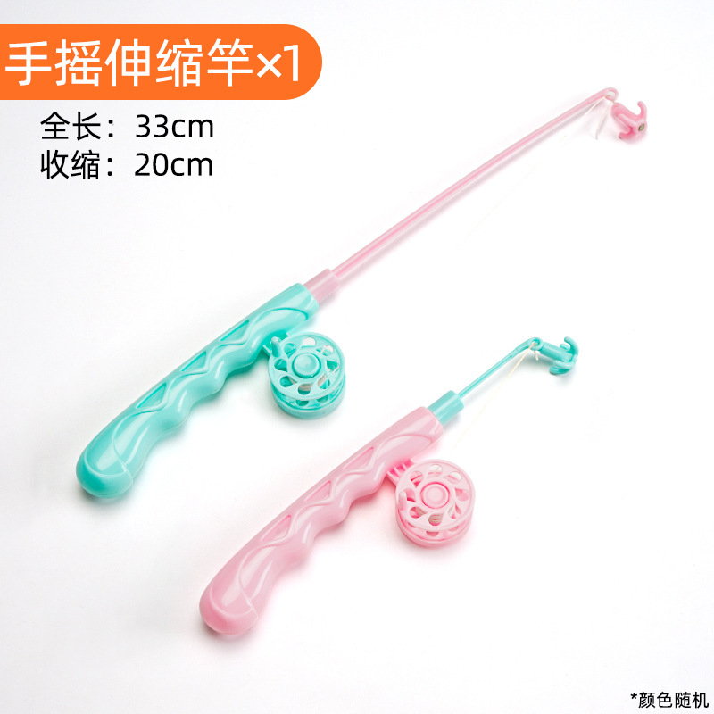 1 hand-cranked telescopic pole