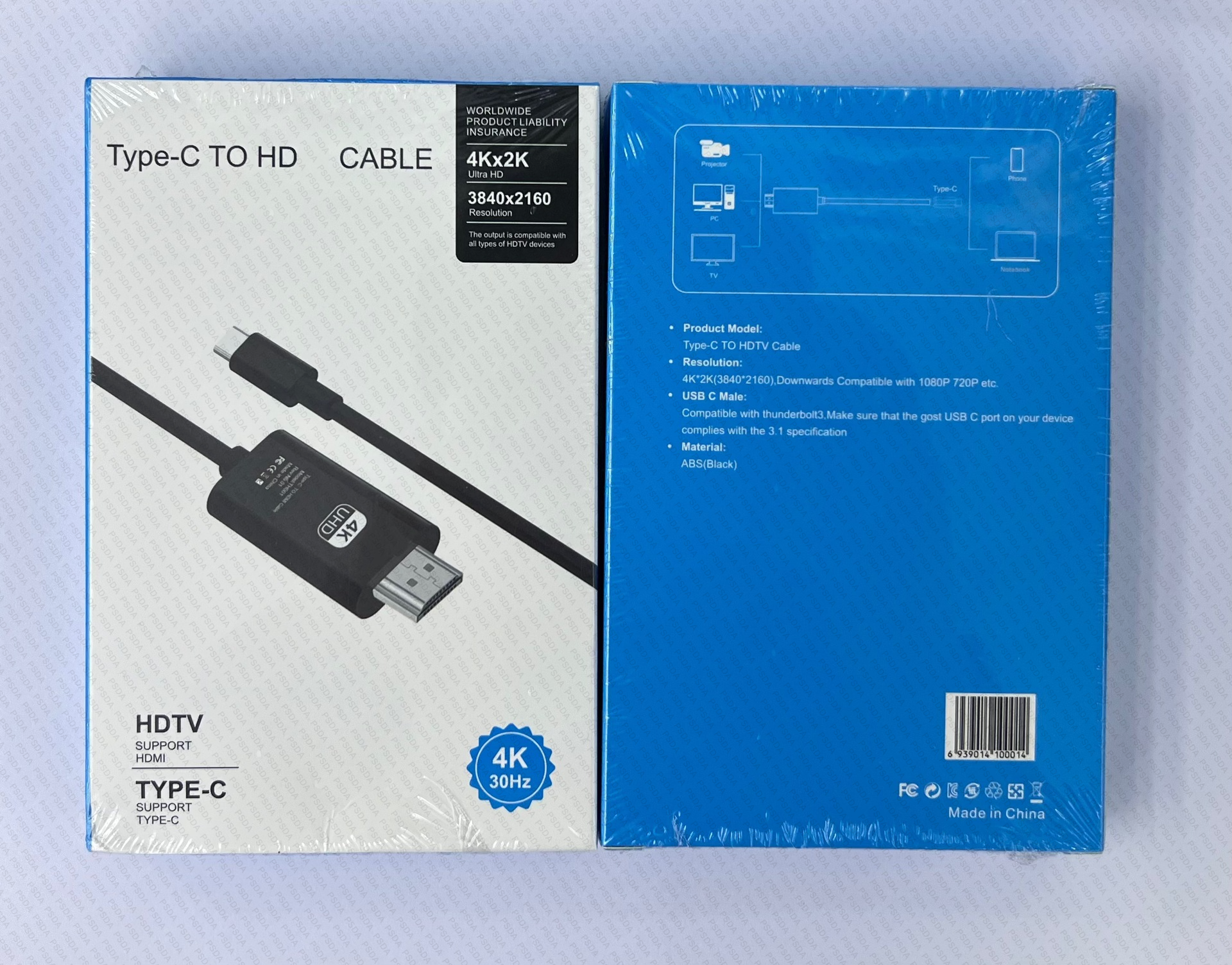 3 T9 4K30Hz plastique tout noir