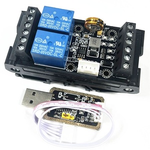 Placa de Control Industrial PLC, controlador lógico programable PLC de, módulo de retardo de relé, controlador de potencia con carcasa - Product Image 4