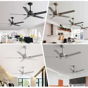 السعر المنخفض الجملة قوي الرياح امدادات الكهربائية التحكم عن بعد الحديثة الزخرفية مروحة سقف - Product Image 6