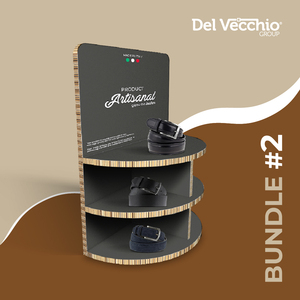 Chất Lượng Cao 6 Pcs Đóng Hộp Màu Sắc Khác Nhau Bền Phong Cách Cổ Điển Của Nam Giới Chính Hãng Da Thiết Kế Thắt Lưng - Product Image 2