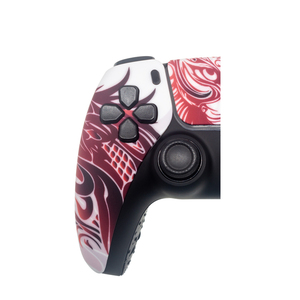 Yeni varış PS5 PC için özelleştirilmiş tasarım süblimasyon beyaz taban ön kabuk Touchpad PS5 denetleyicisi için değiştirilen ön Faceplate - Product Image 6